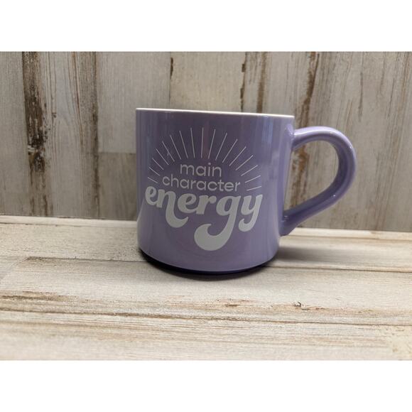 Parker Lane Main Character Energy Mug for Coffee Tea Hot Cocoa - Picture 1 of 4
